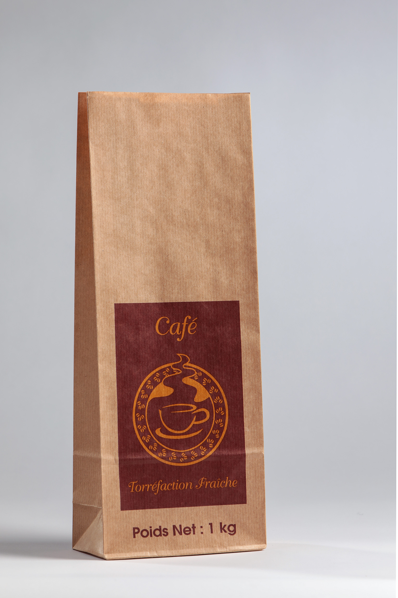 Kraft Paper Coffee Bag Mockup Template vlr eng br